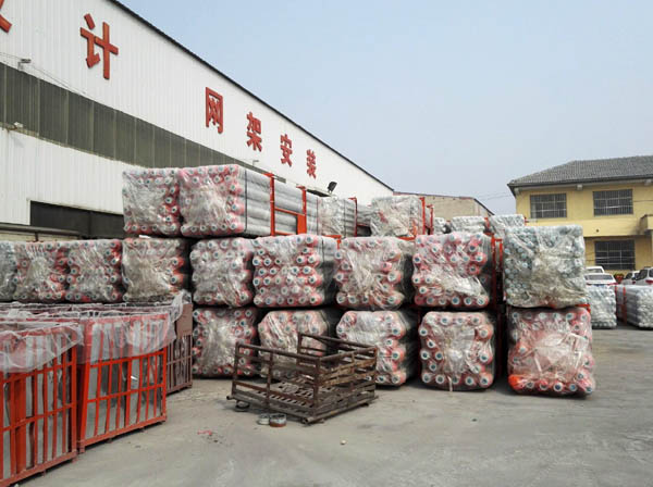 五指山网架成品待发