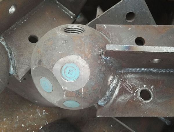 五指山螺栓球球塞，网架配件